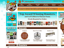 Tablet Screenshot of gocoffeego.com